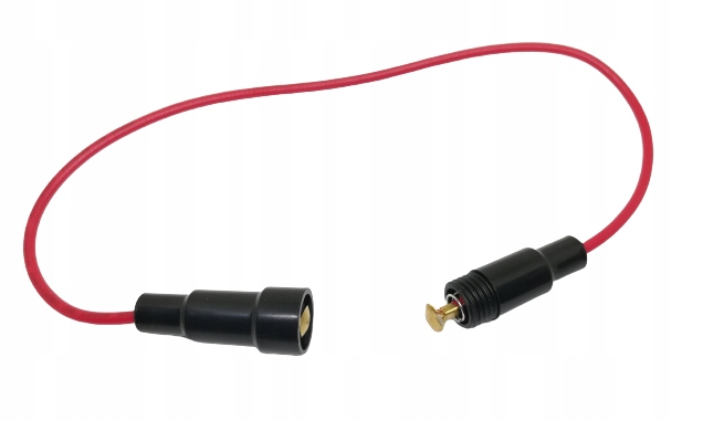 

Gniazdo złącze bezpiecznika 20mm z kablem 30cm
