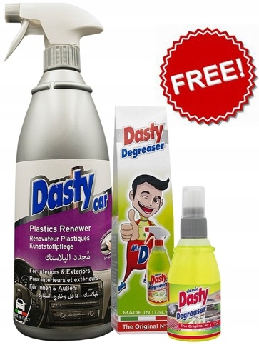 Dasty Car Auto Spray do czyszczenia plastików 750ml