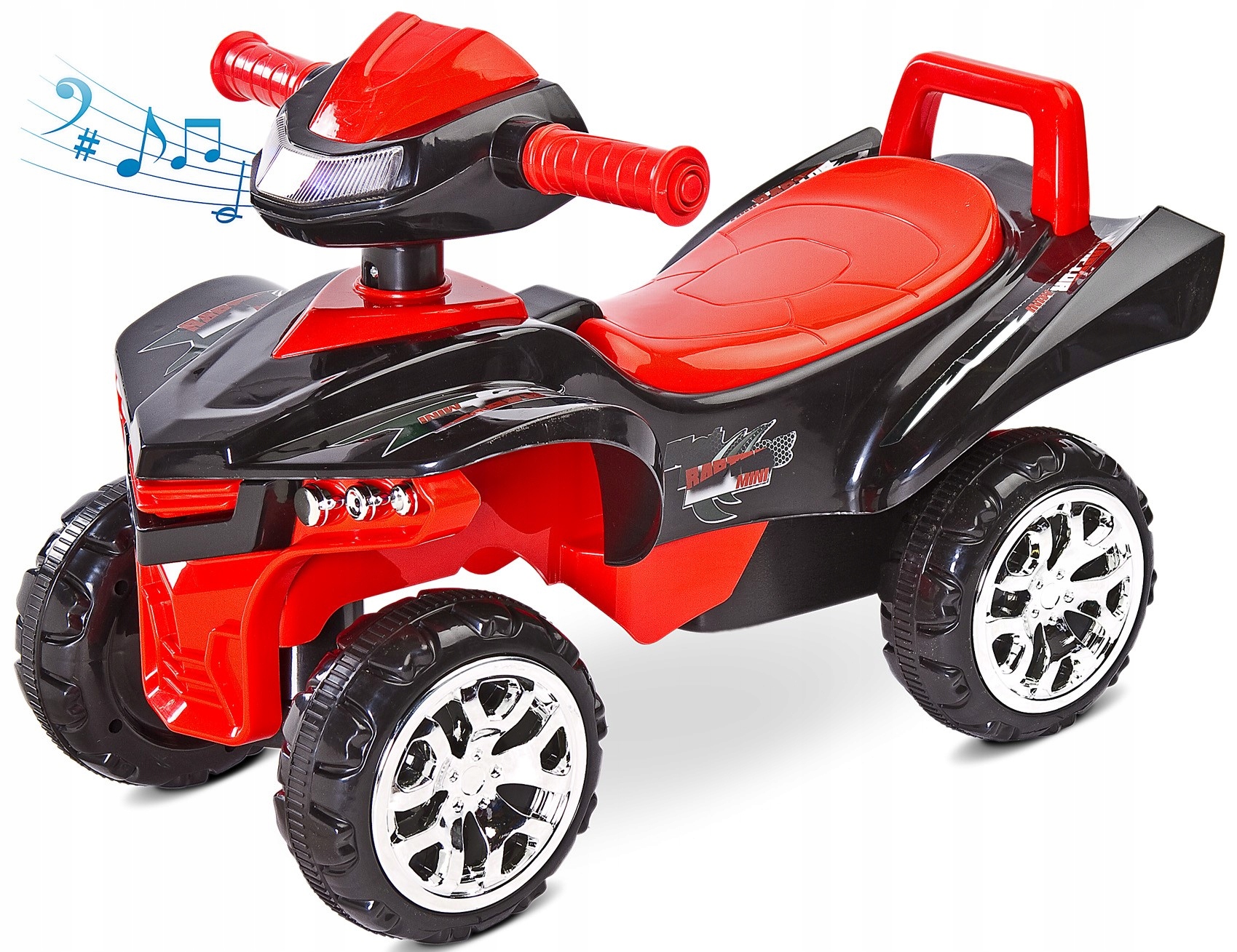 Quad jeździk Pojazd dla dzieci RAPTOR red TOYZ