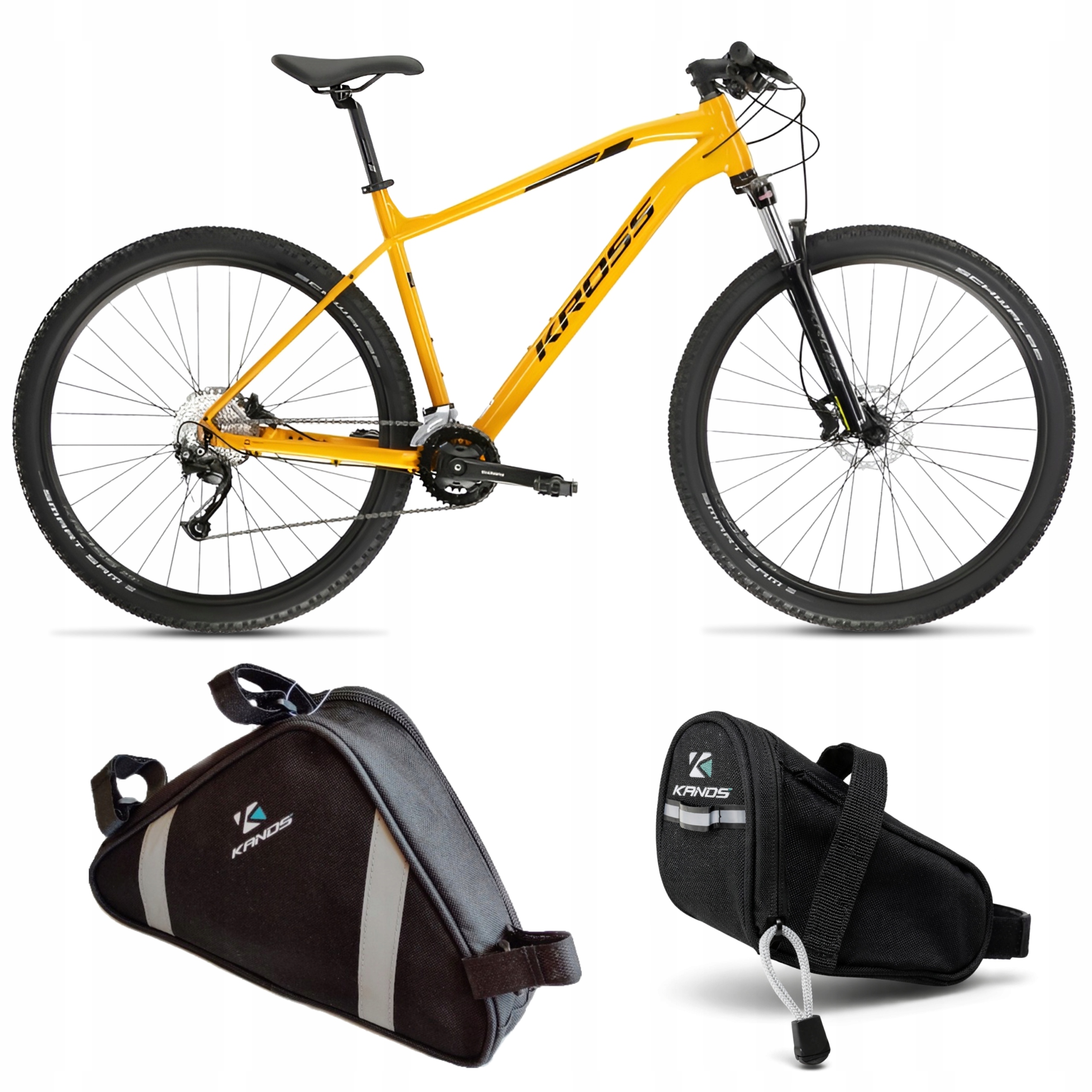 Rower górski Kross Level 2.0 rama alum.22" 185-210cm Hydraulika Dodatki