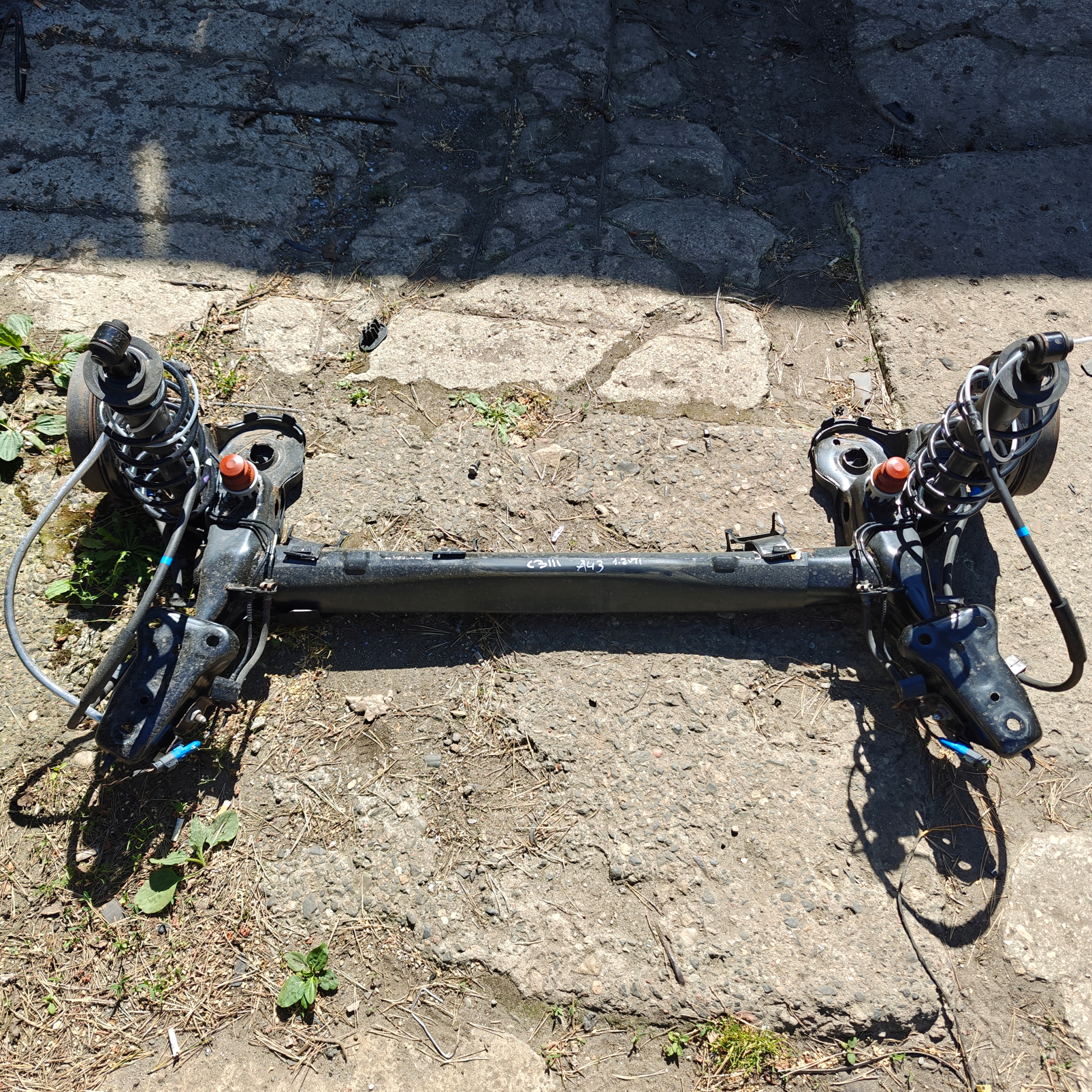 CITROEN C3 III 1.2 VTI TYLNA BELKA ZAWIESZENIA OŚ