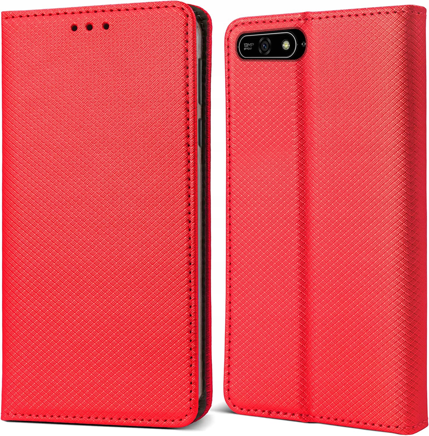

Etui do Huawei Y6 2018 Magnet Smart Case Szkło