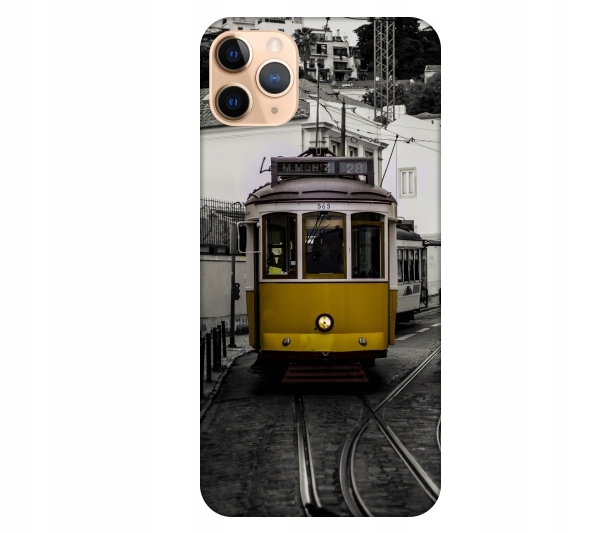 

Etui pokrowiec do iPhone 11 Pro Max Lizbona zólty