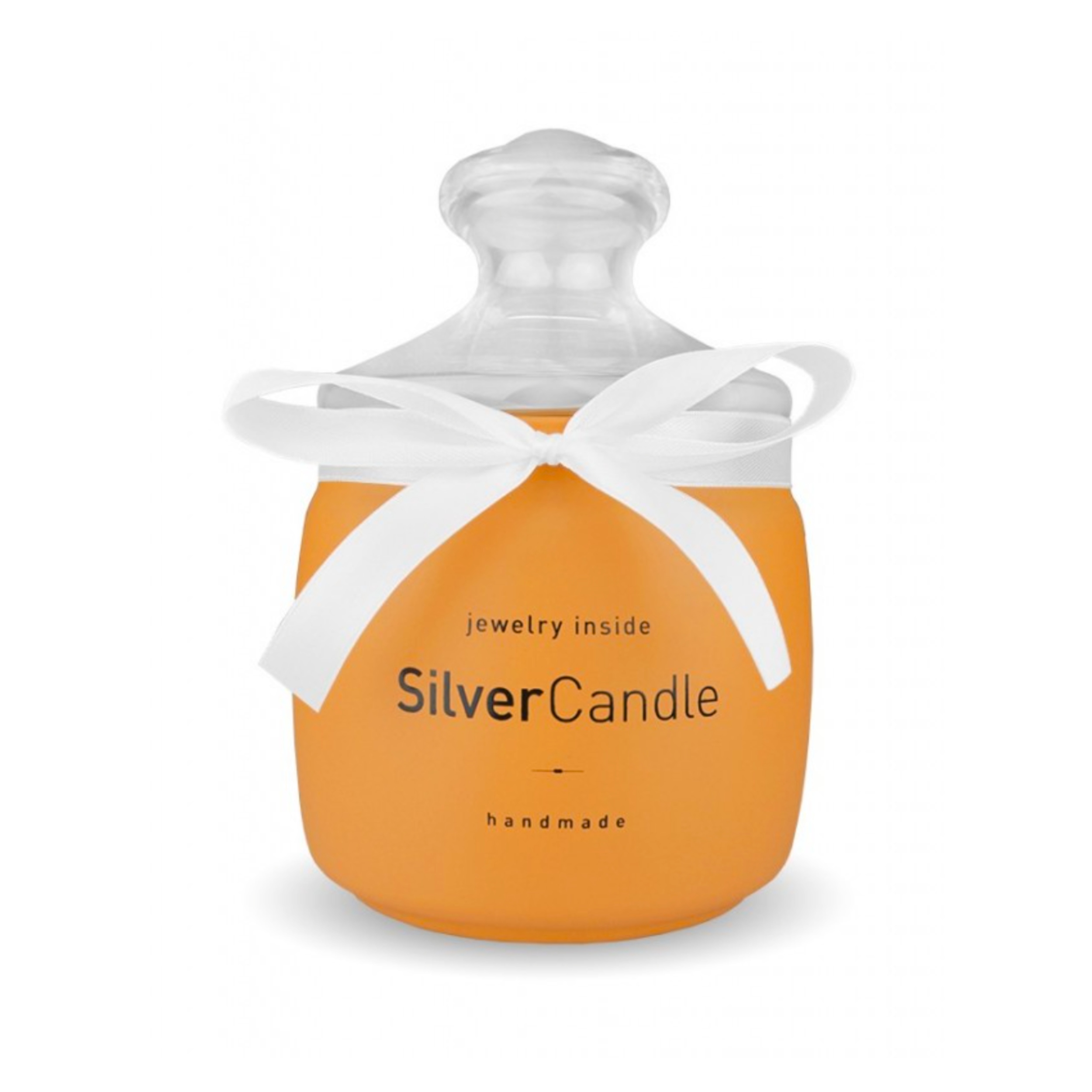 Vonná Svíčka Silver Candle Hand Made Creamy Carmel Bižuterie Náušnice