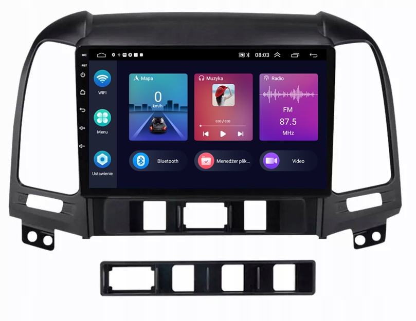 Gps A Android Navigace Hyundai Santa Fe 2006-2012 Carplay 4GB 64GB