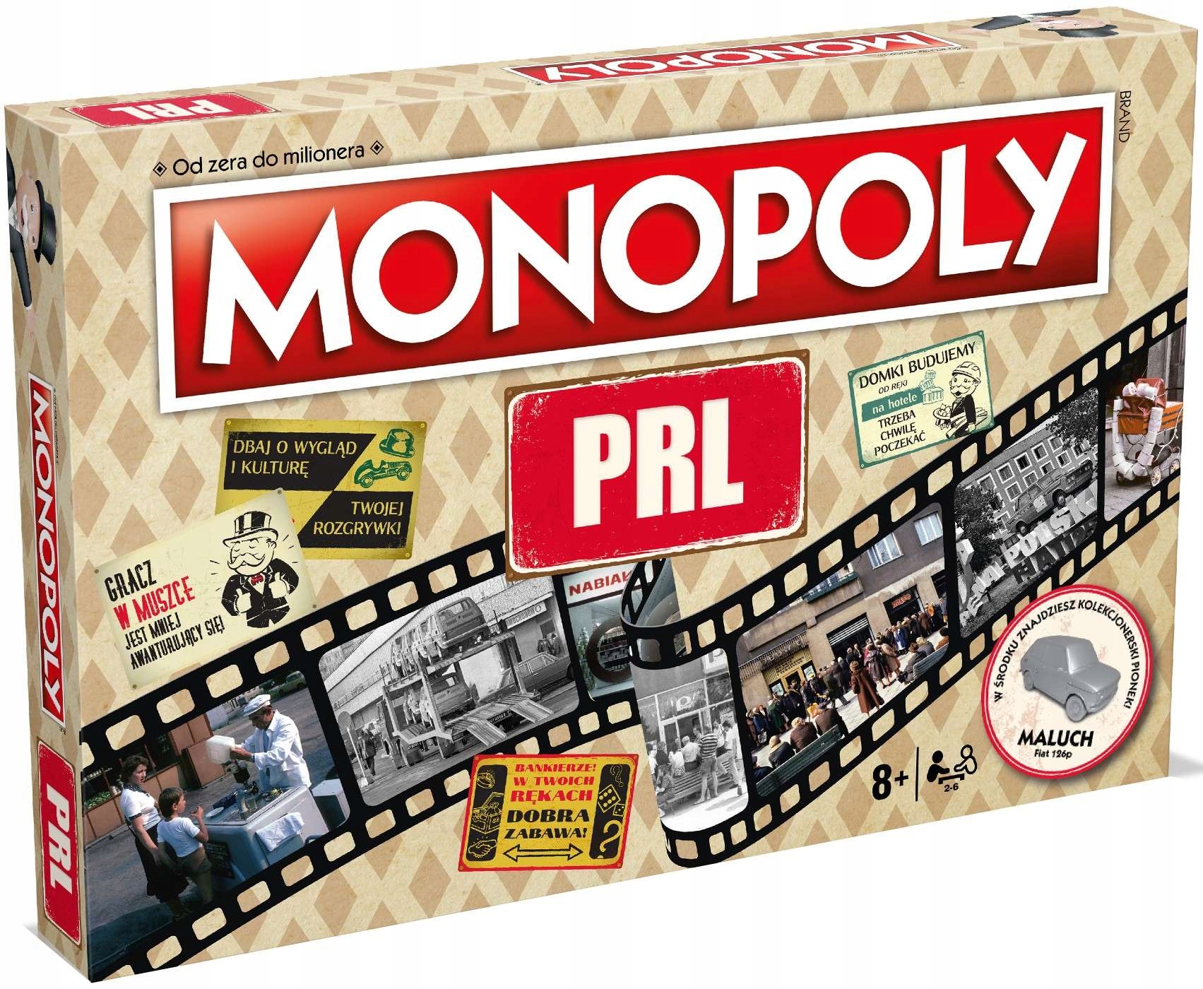 

Monopoly Prl Wyjątkowa Gra Planszowa Fiat 126p