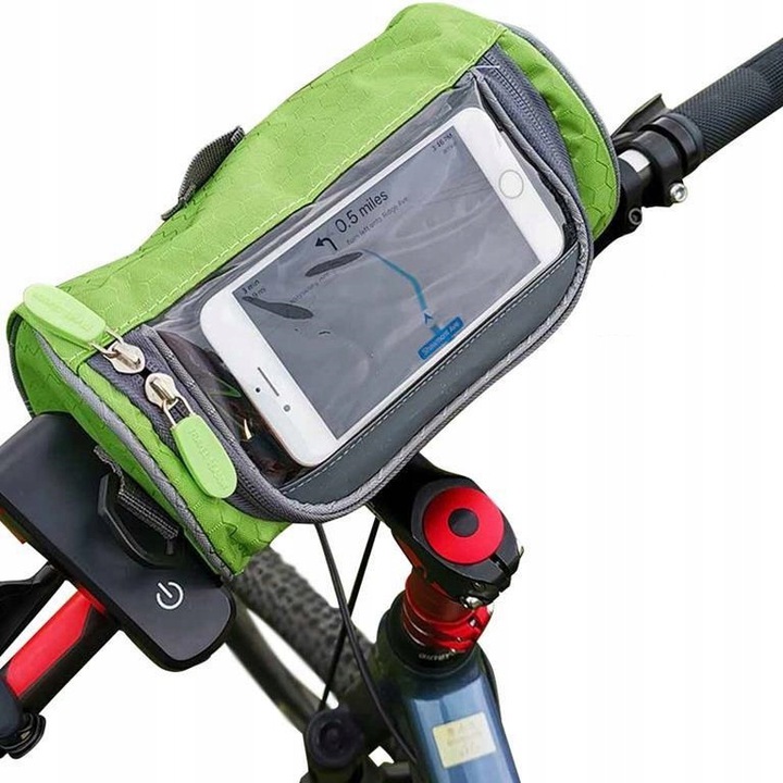 Dunlop TORBA ROWEROWA na suwak SAKWA na kierownicę