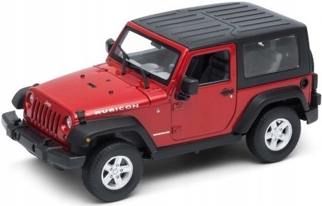 Jeep Wrangler Rubicon Hard Top model Welly 1:24