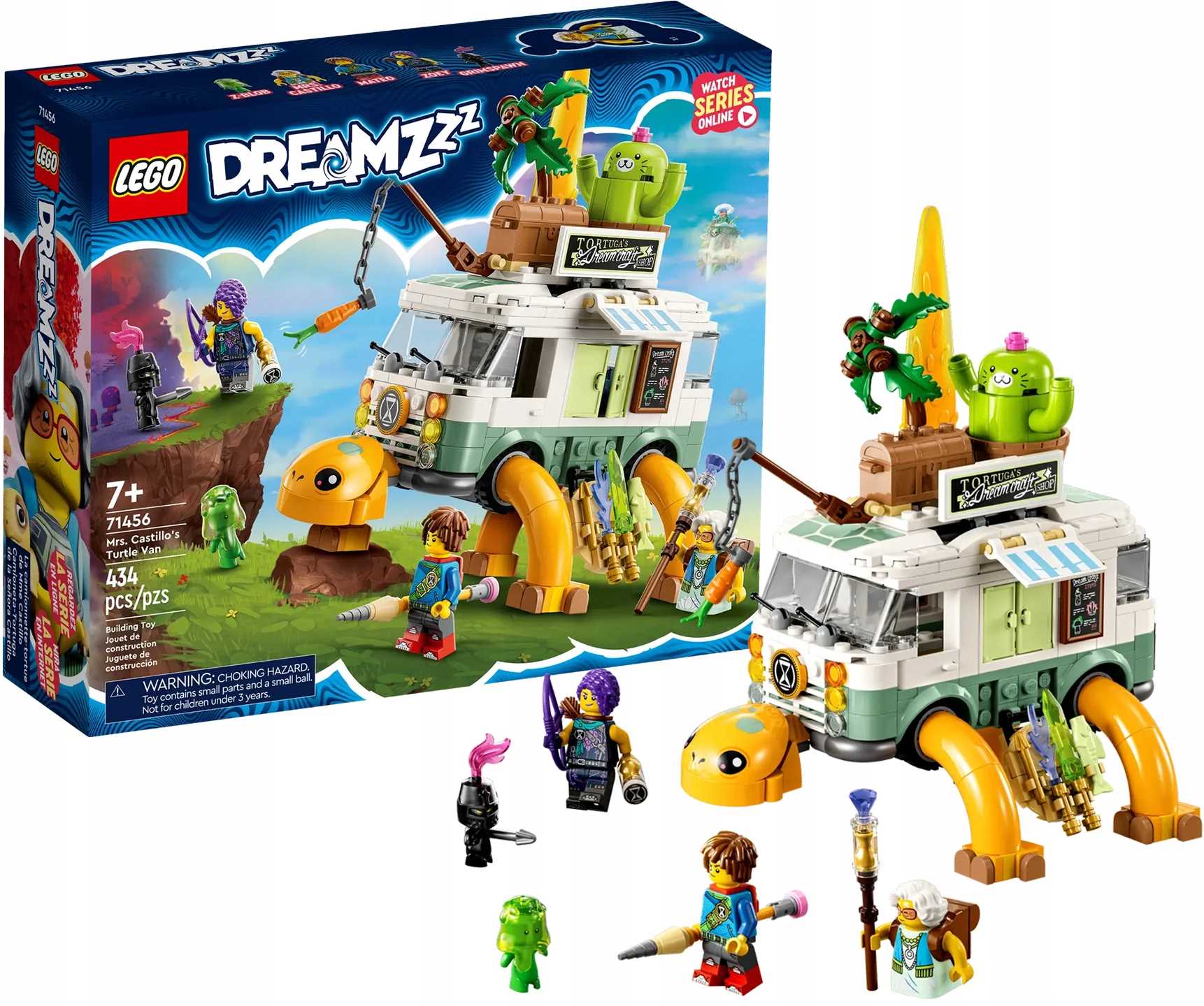 Lego 71456 DREAMZzz Želví dodávka paní Castillo Stavebnice Originální Nové