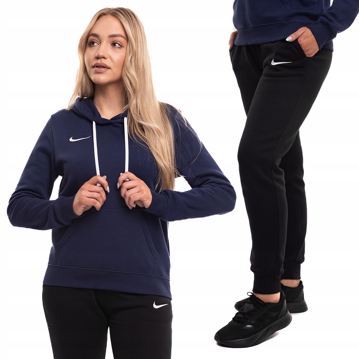 Nike Teplákovka Dámský sportovní bavlněný komplet Mikina Kalhoty Park 26 vel. XL