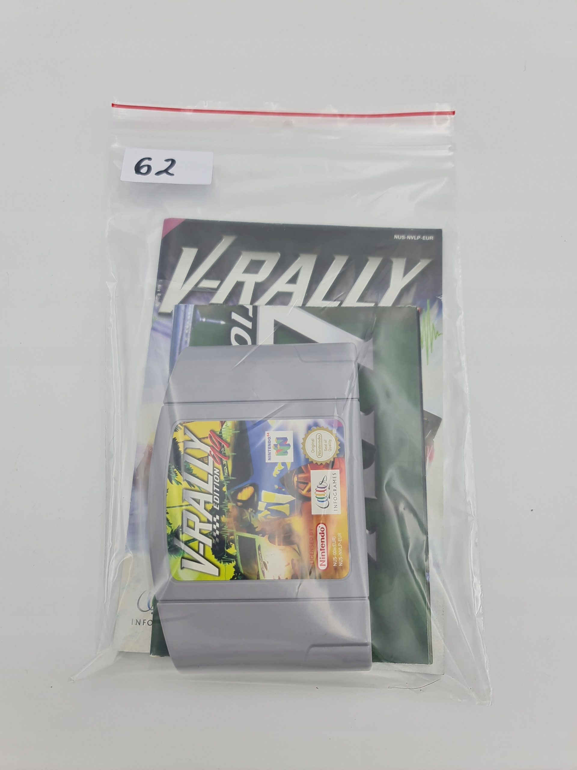 NINTENDO 64 V-RALLY EDITION 99 Producent Nintendo