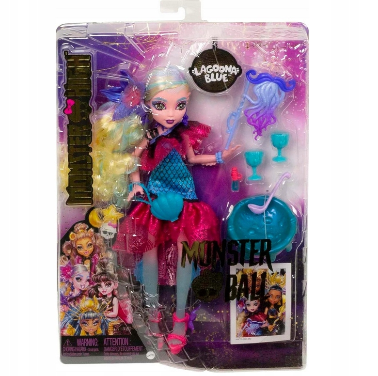 Lalka Mattel Monster High Monster Ball Lagoona Blue 29 cm