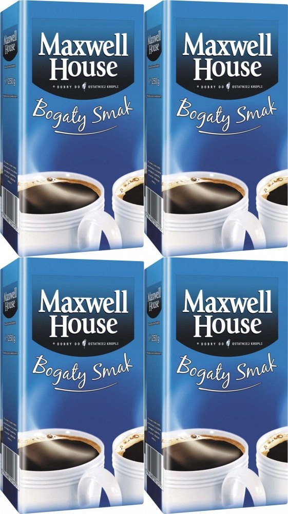 Kawa mielona Maxwell House, 250g x4