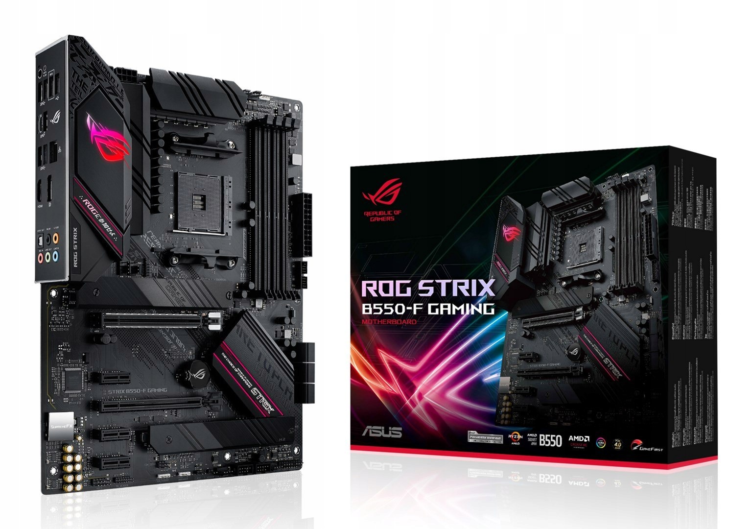Asus Rog Strix B550-F Gaming Amd B550 Socket AM4 Atx
