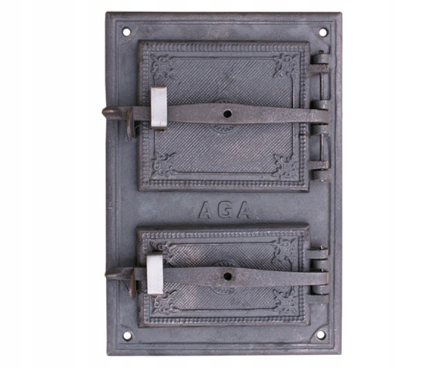 Hermetické Liatinové Dvierka Do Pece, Veľké, So Šnúrkou Č. 1