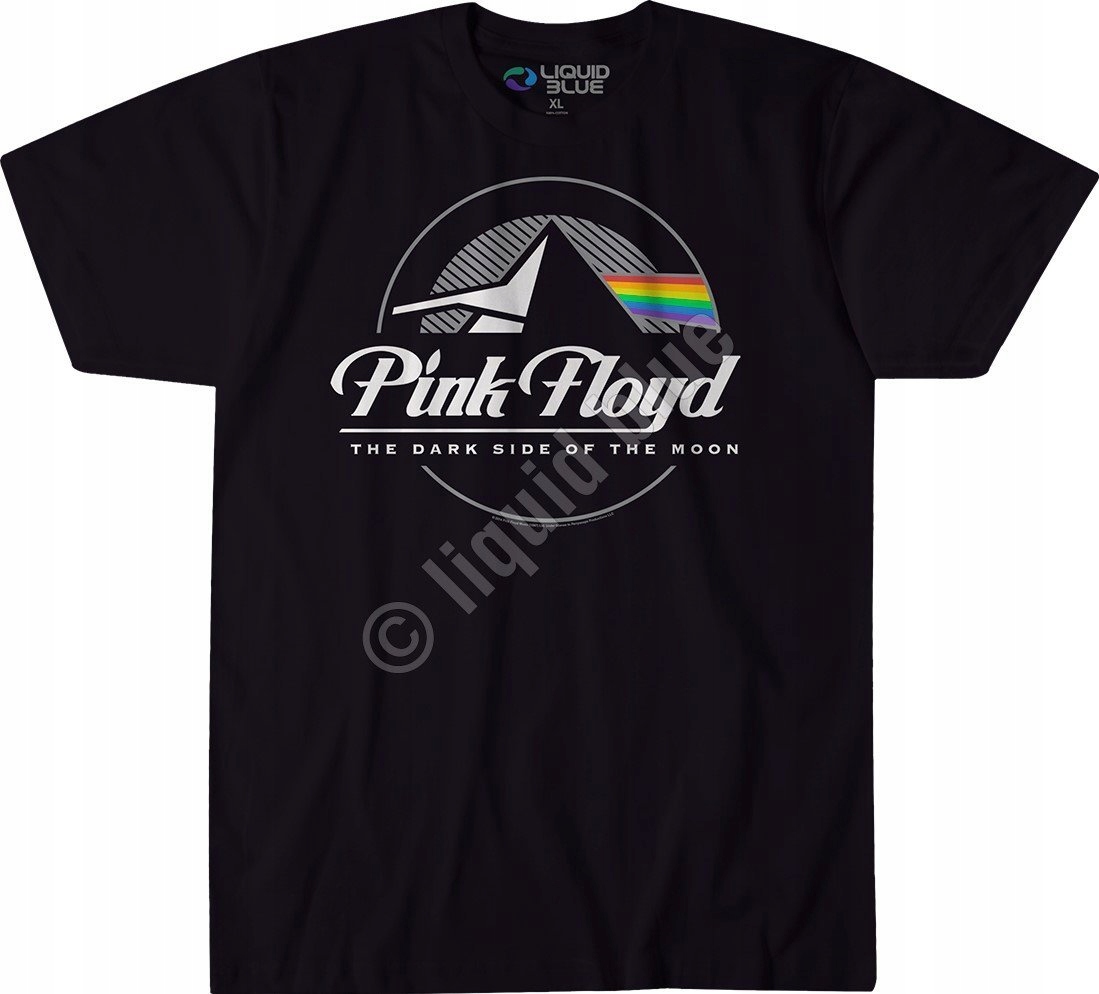 Pink Floyd Dark Side Graphic Liquid Blue L