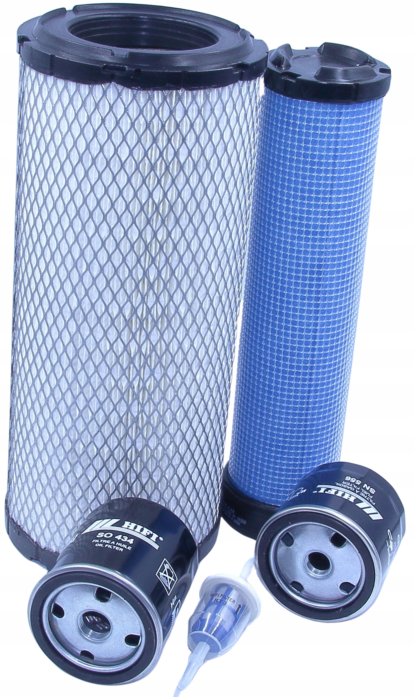 Filtry Wacker WL37 s motorem TD2011L04-V pro vzduch a palivový olej