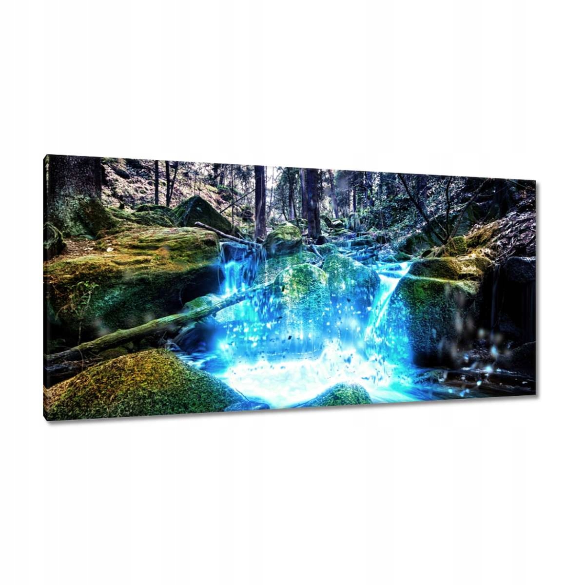 Obrazy 115x55 Vodopád na řece Hory