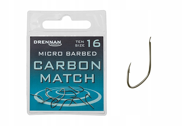 Haczyk Carbone Match Nr 22 Drennan 10 szt.