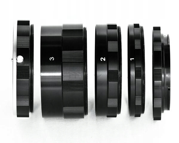 PIERŚCIENIE POŚREDNIE MAKRO DO CANON EF EF-s MACRO Model 11107