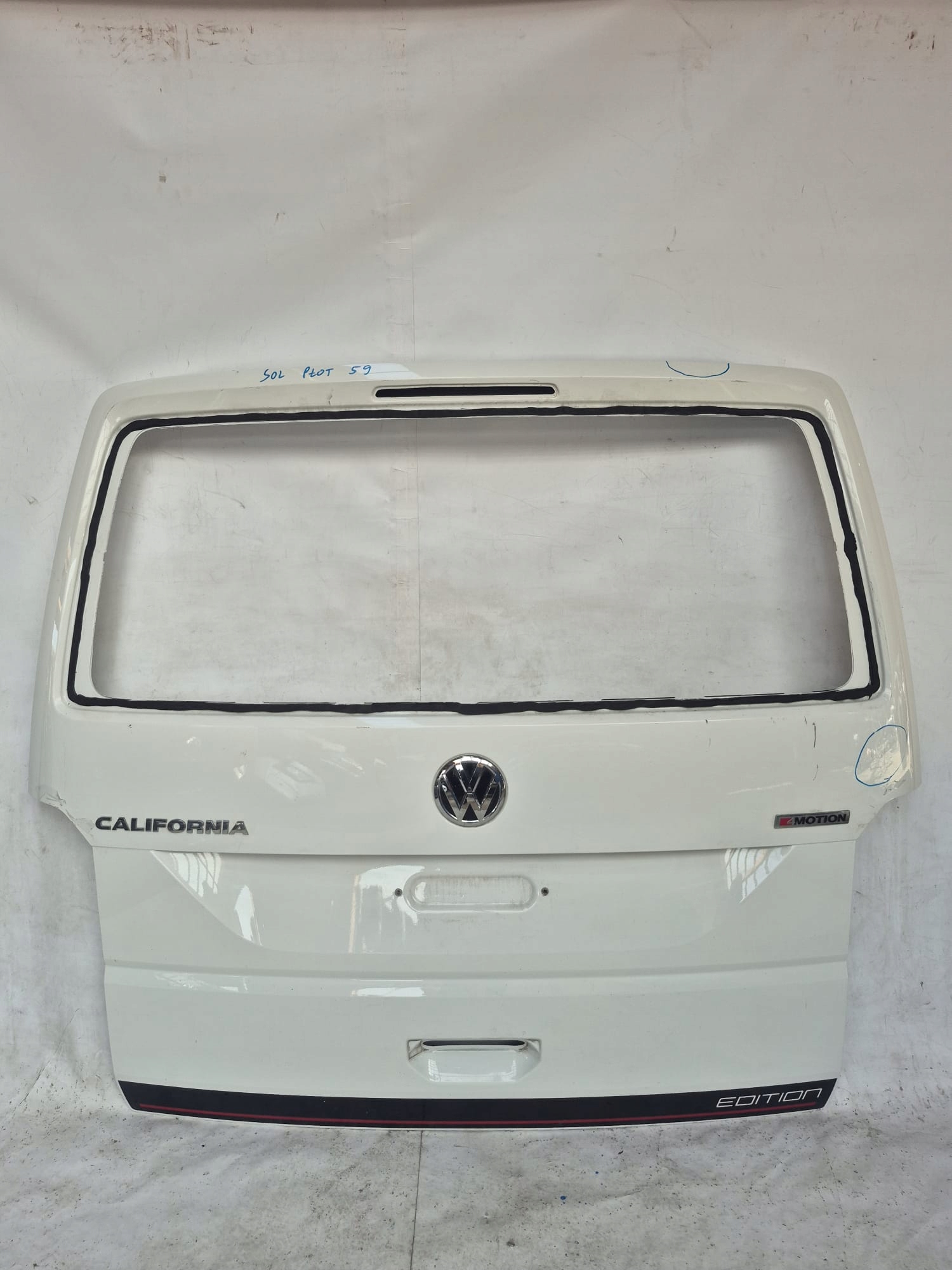 VW T6 MULTIVAN 15- trunk door boot rear part rear