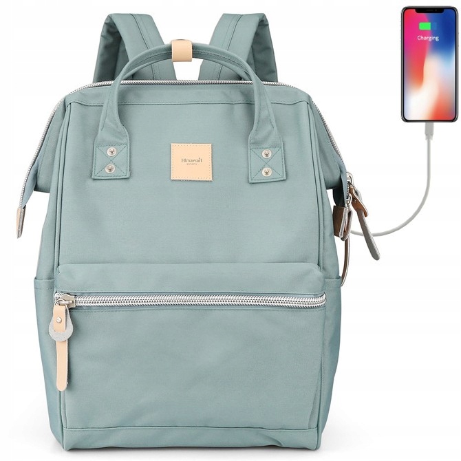 Batoh Himawari Sorrel HM1881 pro Notebook 13,3 Usb Eukalyptový