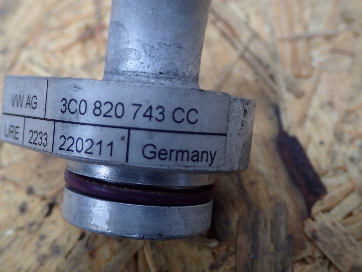 PRIJENOS KLIMATIZACIJE VW PASSAT B7 3C0820743CC
