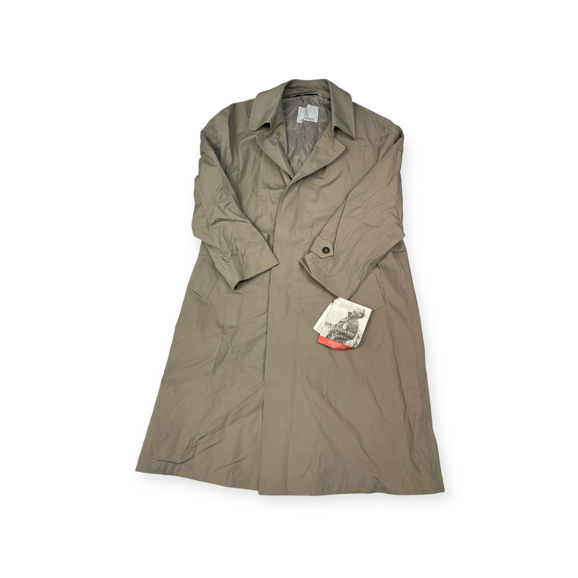 Elegancki jasny płaszcz męski London Fog 42