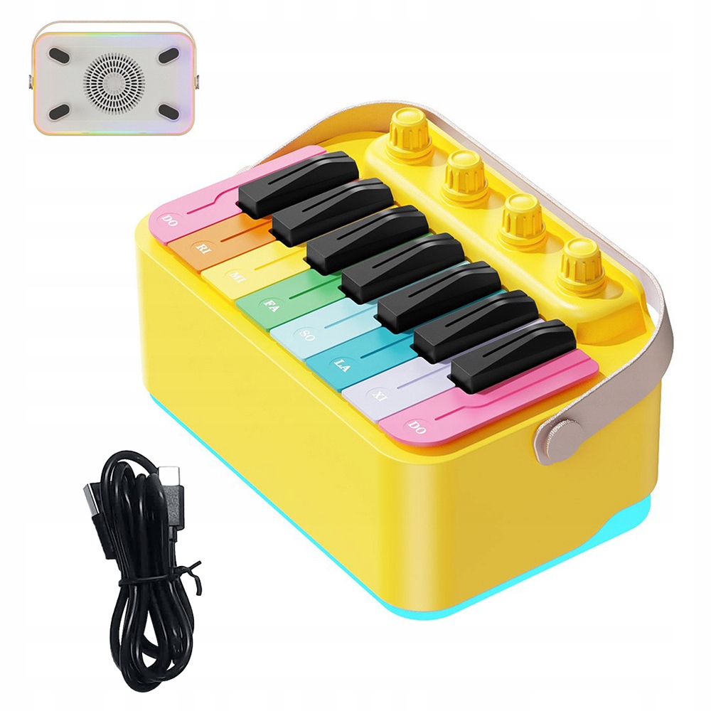 Mobilní Přenosný Bezdrátový Reproduktor Bluetooth Rgb Lampička