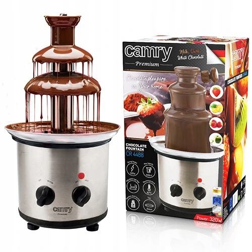 Fontána Fondue Mléčné Čokolády 3 Úrovně Camry CR4488 320W