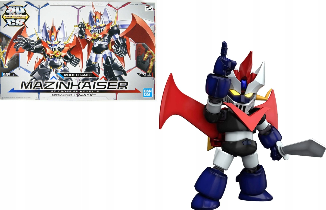 Gundam Sd Cross Silhouette Great Mazinger Model stavebnice