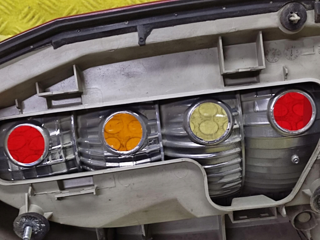 OPEL ZAFIRA A light left rear part