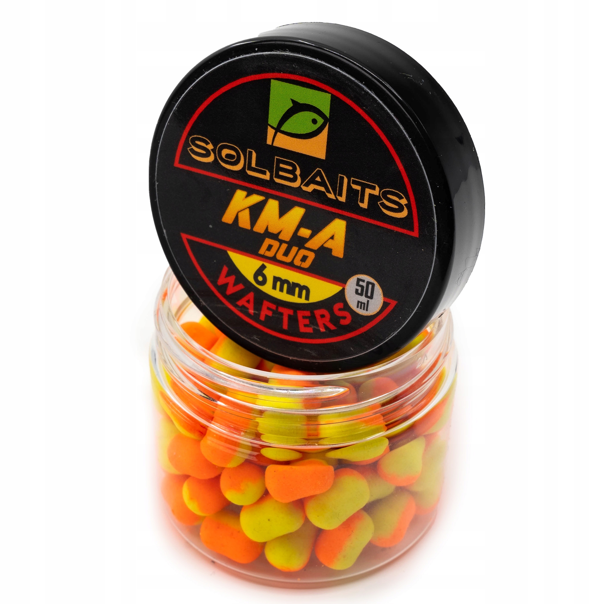 Wafters Solbaits Km-a Duo Orange-Yellow 6mm 50ml