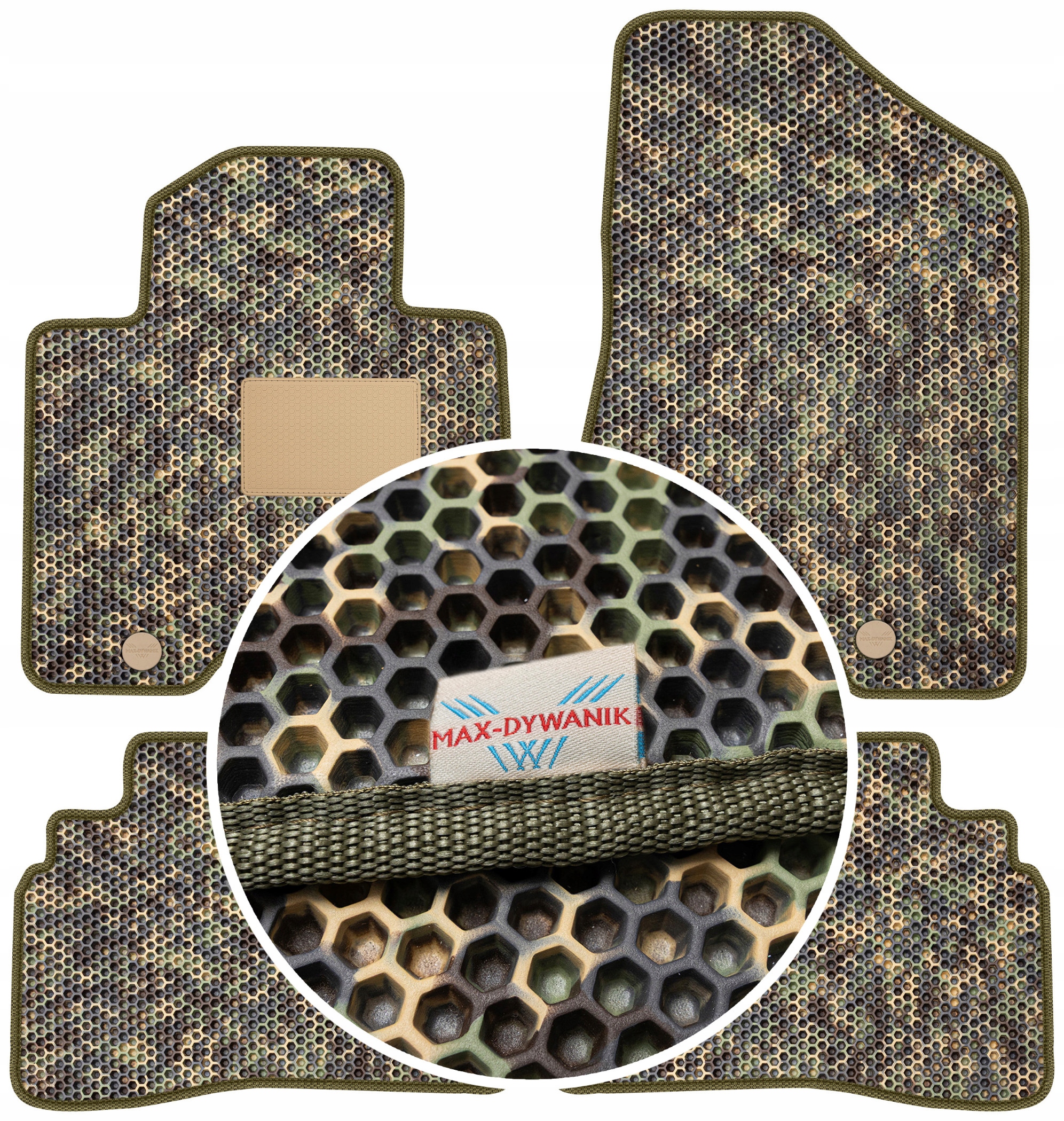 Kia Sportage IV Fl 2018 Gumové rohože do auta Eva Moro