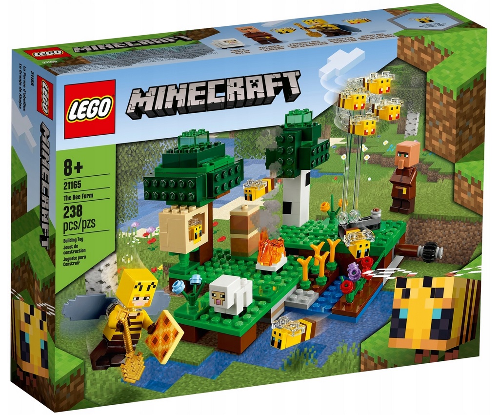 

Lego Minecraft 21165 Pasieka Pszczoły osadnik alex