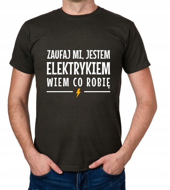 

koszulka Zaufaj MI, Jestem Elektrykiem