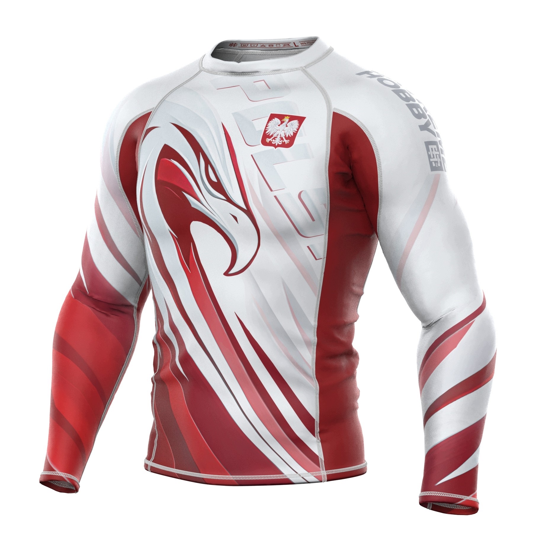 Rashguard pánský s dlouhým rukávem Tričko Extreme Hobby Polska Ultimate XL