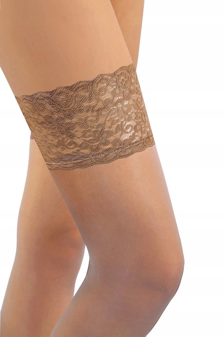 POŃCZOCHY SAMONOŚNE ROMANTICA 15 DEN 3/4 Rozmiar 3/4