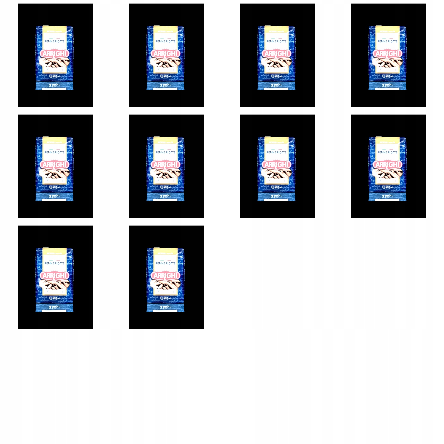 10x 500g Arrighi makaron rurka pełziarnista