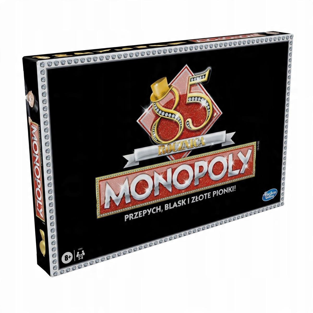 

Oryginalna Gra Monopoly 85TH Rocznica Złote Pionki