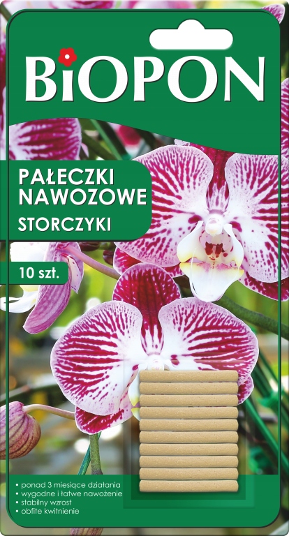 Biopon Pałeczki Nawozowe do Storczyków 10szt.