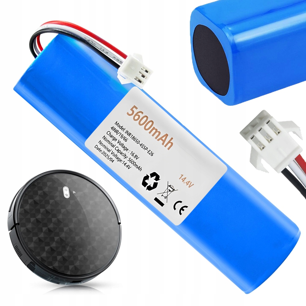 Univerzální Lithiová Baterie 14.4V 5600MAH Pro Viomi S9 Lydsto R1 Neabot N2