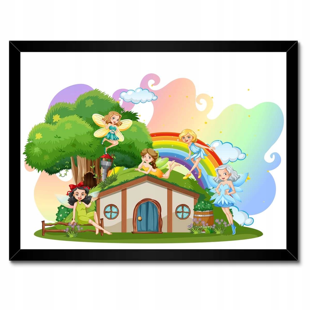 Plakáty v rámu 40x30 Víly z kouzelného světa
