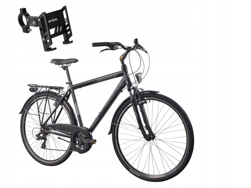 Rower trekkingowy Indiana X-Road 1.0 28cali męski +Uchwyt na telefon VUC601