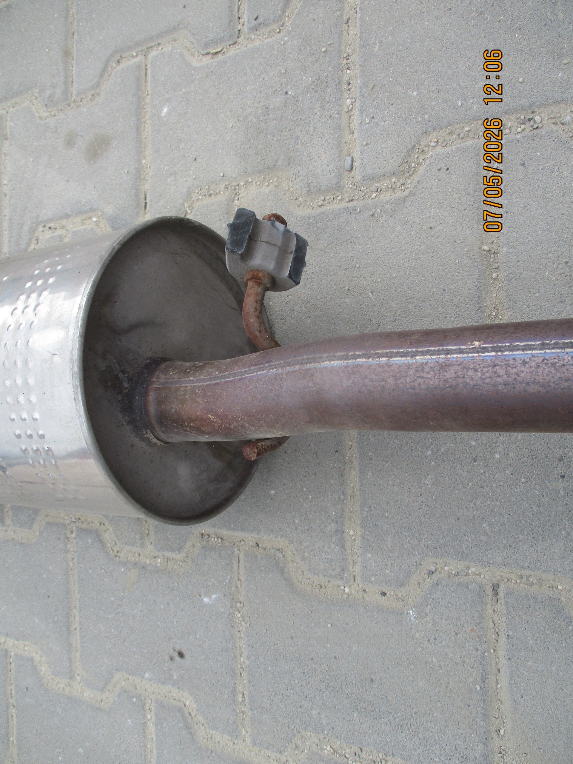 muffler, exhaust FORD PUMA MK2 166008X