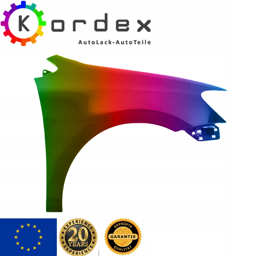 Blatník Volkswagen Polo V Roce 5 6 Každá Libovolná Barva 09-17 Pravý Přední