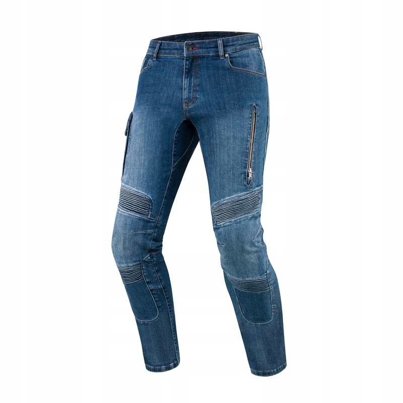 Motocyklové Džínsy Rebelhorn Vandal Denim Blue (36/32)