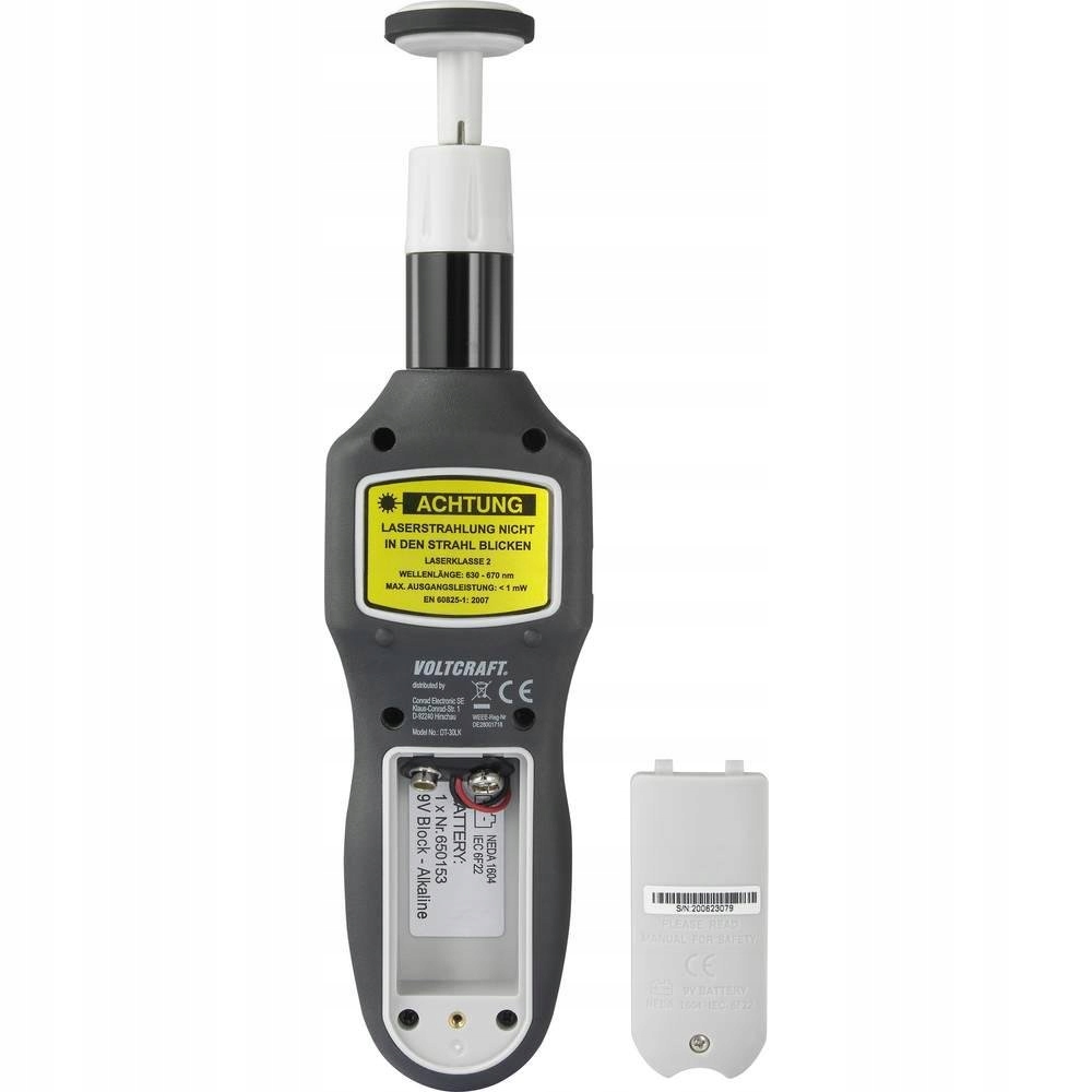 Tachometr VOLTCRAFT DT-30LK, 2 - 20000 rpm Marka Voltcraft