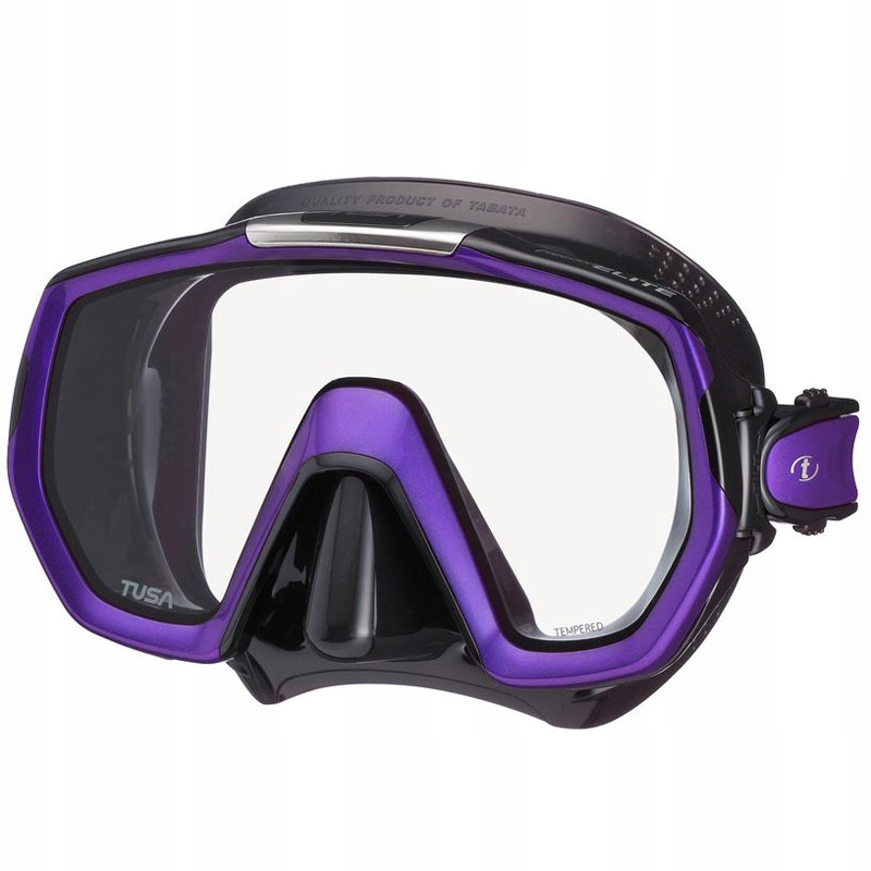 Maska Tusa Freedom Elite M-1003 Qbvp czarno-fioletowa