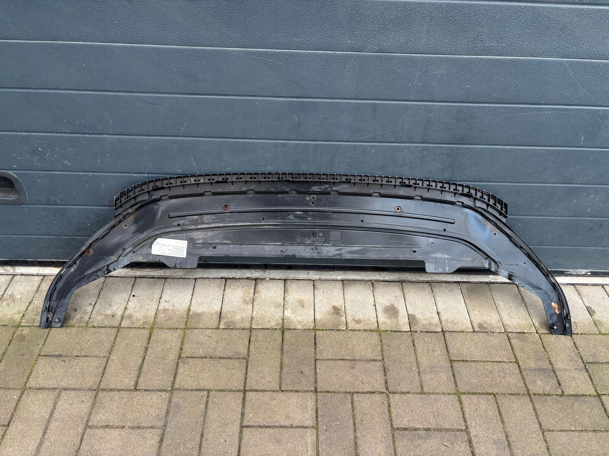 Volkswagen Golf VII 7 Gti spoiler of a bumper front front
